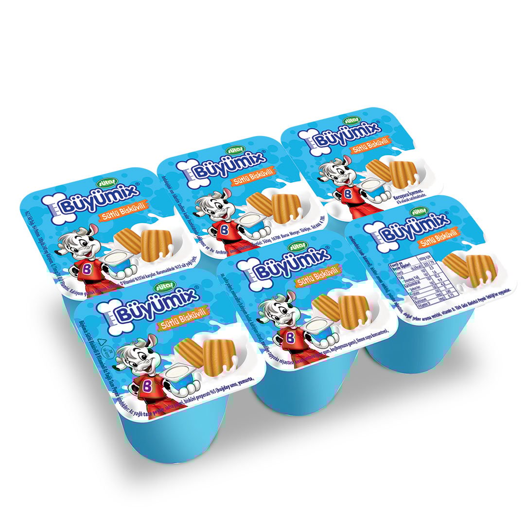 Sütaş Büyümix Çilekli 6x40 g